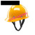 千惠侬SR玻璃钢安全帽 真FRP材质耐高温耐腐蚀领导头盔工地施工 白色