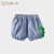 巴厘小猪（BALIPIG）男童短裤夏季帅气时髦休闲裤儿童运动裤宝宝 蓝白条 80cm