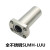 不锈钢法兰直线轴承防水耐腐蚀SLMH8UU LMH10LUU LM12 LM16 20 【304加长款】SLMH12LUU 内径12外径2