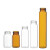 兰诗（LAUTEE）SY4063  透明螺口玻璃瓶 试剂瓶样品瓶种子瓶药瓶棕色2/3ML100个