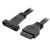 定制20p 台式机USB 3.1 USB-C Type C母头转3.0 19pin公头延长线 20PIN转USB-C公