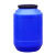 加厚化工桶塑料桶圆桶酵素桶25升50升密封储水桶带盖级发酵桶 10L白色 配内盖