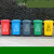 50L分类垃圾桶大号带轮带盖垃圾箱30升移动回收塑料 30L垃圾桶加厚带轮黄色;