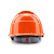 伟光安全帽 新国标 高强度ABS透气款 橘色 按键式 1顶