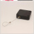 定制钢丝锁绳 可伸缩自动收线盒产品展示手机表珠宝玉器VR支架防盗链 另有白色盒子和黑色包胶线可选