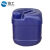 链工 堆码桶 20L 深蓝色 加厚带盖塑料化工废液密封包装方形储水桶
