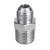 鑫士能 304不锈钢公制球头D型/英锥管螺纹直通液压油管高压接头 M52*2D-1.5寸 
