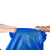 标燕【60*80cm加厚10只】航空垃圾袋蓝色大垃圾袋大号手提式自动收口抽绳收纳袋 BY06