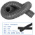 玛仕福 塑料阻燃波纹管PP材质穿线管电线护套管AD28.5(内径23mm) 50米