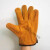 牛皮电焊手套左手单只电焊工专用黄牛皮隔热耐磨防烫劳保防护手套 牛皮手套6只（左手）
