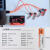 SORBO硕而博带usb可充电电池5号1.5v锂电池AA罗技g304无线鼠标7号 橘色七号1节