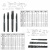 丝锥含钴先端螺旋丝攻不锈钢专用M2-M16丝锥 M4*0.7先端