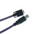 渤海USB3.0A公转Mirco B工业相机数据线进口高柔拖链带屏蔽海康TDS巴斯勒链接线现货定制 1米