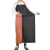 有豫 PVC防水防油加厚围裙软皮成人水产屠宰厨房劳保围裙 单位：套 黑红围裙 120*90