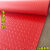 普力捷 工业地垫塑胶地垫可擦洗PVC地板垫子防水厕所浴室厨房塑料地毯防滑垫 红色人字纹(牛津撕不烂) 2.5米宽*1米(长度在数量上)