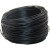 电镀锌铁丝绑线彩色包塑扎丝电缆金属绑线扎带葡萄架捆绑鼻梁条 黑色 0.90(50米)黑扁