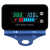 IPX防水电动车电量表显示器汽车电瓶铅酸锂电池电量显示表-V 防水彩屏+支架 温度+报警