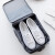 川诺鞋包可套拉杆箱手提式旅行鞋盒便携鞋子整理收纳袋 鞋包3303灰色