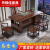 布朗佳2024乌金木茶桌椅组合实木泡茶桌办公室客厅阳台家用小户型茶台 如日东升单个 12633196cm