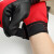 定制定制电绝缘手套防触电0v0v橡胶手套低压作加厚业耐磨劳保手套 红黑L号