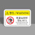 本安 机械设备安全警示贴运转时禁止开门标识牌8X5cmPVC标签设备标示贴可定制 BJX43-1