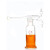 孟氏气体洗瓶实验室高硼硅玻璃多孔式洗气瓶头125/250/500/1000ml 1000ml 40/38单个抽气头 不赠送