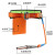 山都澳  安全带单腰 电工 施工 安装 安全绳 腰带 高空 保险绳AD897 单小钩（1.8米）