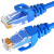 福为胜（FUWEISHENG）六类网线千兆高速网络跳线CAT6非屏蔽成品网线 工程家用宽带网线红色70米 FWS-WX6419