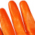出极 劳保手套 透气尼龙PVC涂胶手套 单位:双 12双-橘红色平挂胶 