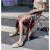 雷斯琦夏季新款中国民族风特色裹裙度假旅游防晒沙滩半身裙一片式围裙 821蓝绸缎 均码