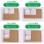 多规格空白三层纸箱瓦楞飞机盒可包装盒子批发可服装盒 T4(250*200*70)50个