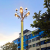 常字 Q15010 玉兰灯 市政道路灯户外灯路灯 景观广场灯 Q235钢材材质 黄色灯杆 15米高 1180W LED光源 白光
