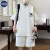 NASA WASSUP潮牌运动套装男夏季男生休闲搭配港风运动一套短袖短裤两件套夏装 白色 L