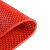 海斯迪克 PVC镂空防滑垫 S形塑料地毯浴室地垫门垫 红色2m*1m(加密厚5mm) HKTA-82