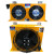 孔柔液压油散热器风冷却器AH1012工业风油温冷却器AH0608系统泵站0510 AH1417AC380V