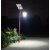 定制太阳能路灯户外景观灯仿古灯笼型材灯市电互补高杆灯6米8米路 浅蓝色