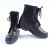 谋福（CNMF）MF630 新式男冬季轻黑色跑步鞋 保安胶鞋 皮面（超纤维） 38码