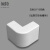 须特（XUTE)PVC加厚方形线槽室内明装走线槽配件 白色30*15阳角（5个）	