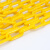 冰禹 隔离墩链条 塑料警示链条 路锥链条隔离链子警示防护链条 (6mm黄色-5米)BYxx-19