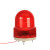 适用12V声光报警器串口RS485语音播报提示232换声音24红外报警灯Y 红色 RS232控制 配AC220V电源