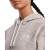 安德玛（Under Armour）- 女式Essential抓绒上衣 Ghost Gray Light Heather- Medium