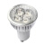 GU10 LED射灯筒灯吸顶灯水晶灯光源 节能LED灯杯220V 3W 5W单灯泡 仕昊照明 7  白