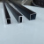 第鑫黑色铝合金方管10x10 10x20 20x30 10x15矩形烤漆加厚铝方通 15x15x1mm