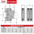 电气熔断器底座熔芯圆筒形rt18-32A64A16A插入式保险丝家用 14*51-25A（10只装）