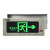 定制嵌入式疏散标志灯暗装新国标消防应急灯LE通道安全出口指示 艺光中号双向带盒