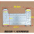 XMSJ挂架空调内机通用型美的1-1.5匹2匹3匹支架安装挂板室安装板支架 挂机内机排水管一条