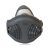 OIMG适用于1212颗粒物呼吸防护套装 防尘面具工业粉尘木工打磨水泥口罩 3M 1212面具+10片1703过滤