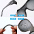 定制电焊防护眼镜焊专用烧焊防飞溅打磨切割护目镜防尘二保焊防打眼 弧形平光镜(透明)