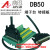 定制适用DB50转接线端子 DB50转接板 DR50 公头 针 端子板 端子台 分线器 DB50数据线 公对母 长度0.5米