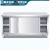 不锈钢工作台厨房操作台面储物柜切菜桌子带拉门案板商用烘焙 组装款长150宽60高80单通